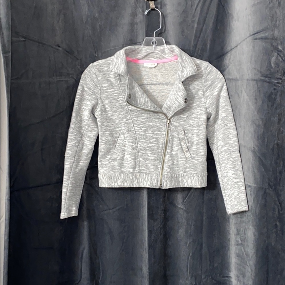 Sweater moto jacket